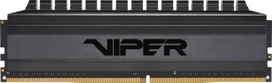 Пам'ять для настільних комп'ютерів Patriot 16 GB (2x8GB) DDR4 3200 MHz Viper 4 Blackout (PVB416G320C6K) 339132 фото