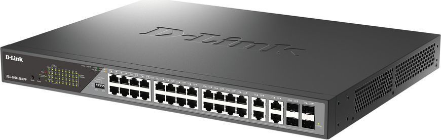 Комутатор некерований D-Link DSS-200G-28MP 562191ua фото
