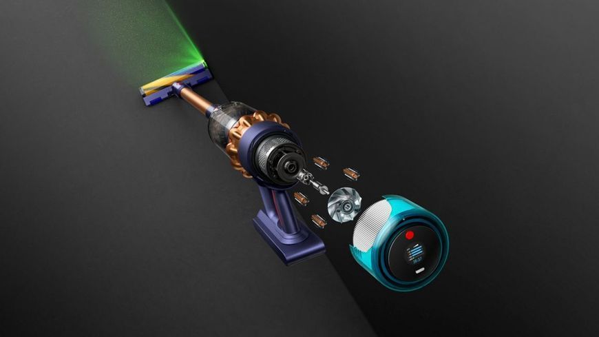 Вертикальний + ручний пилосос (2в1) Dyson Gen5 Detect (447046-01) 570535 фото