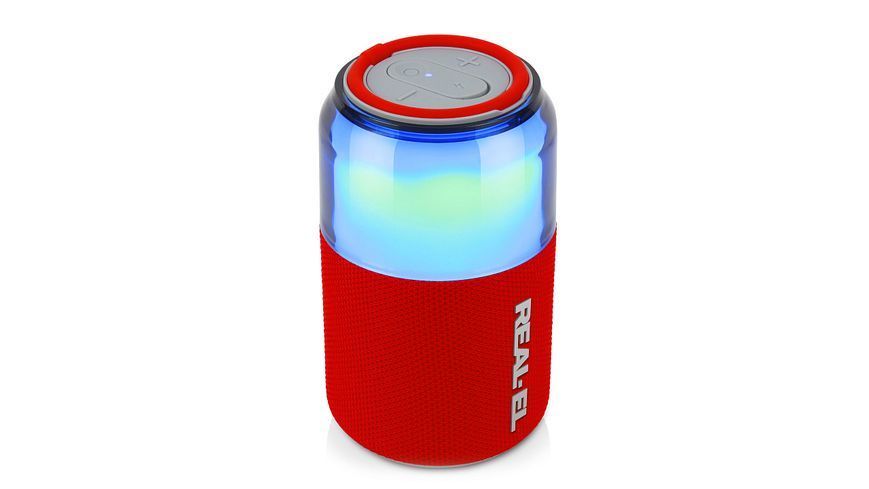 Портативна колонка Real-El X-705 Red (EL121600025) 580011ua фото