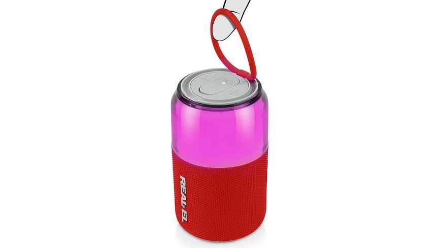 Портативна колонка Real-El X-705 Red (EL121600025) 580011ua фото
