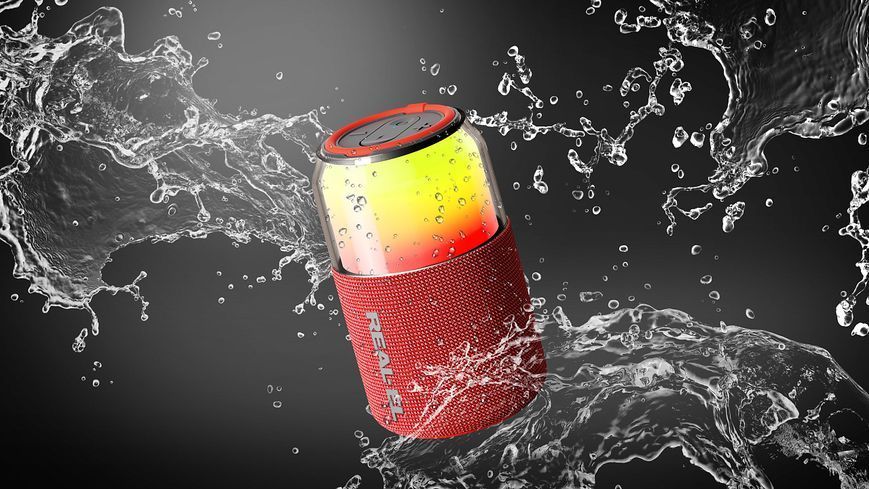Портативна колонка Real-El X-705 Red (EL121600025) 580011ua фото
