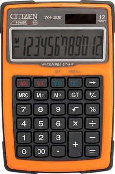 Настольный калькулятор Citizen WR-3000 478364 фото
