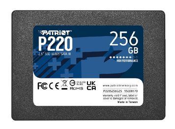 SSD накопичувач Patriot P220 256 GB (P220S256G25) 515652ua фото
