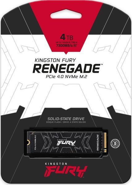 SSD накопитель Kingston FURY Renegade 4 TB (SFYRD/4000G) 360165 фото