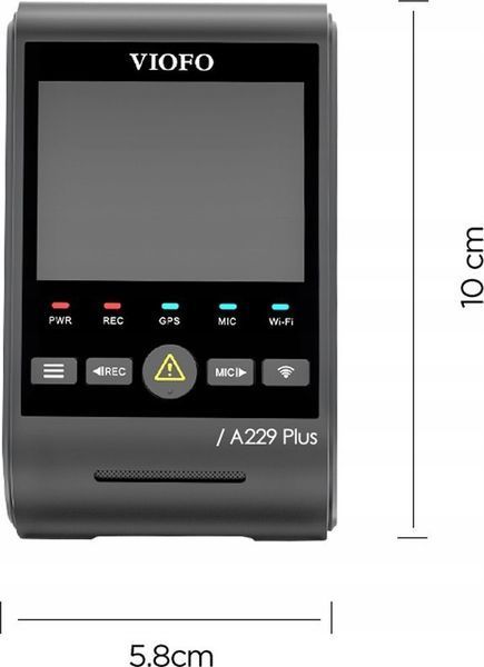 Автомобільний відеореєстратор Viofo A229 Pro 2CH-G GPS 618613 фото