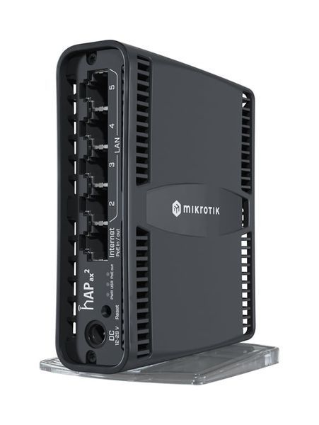 Бездротовий маршрутизатор (роутер) Mikrotik hAP ax2 (C52iG-5HaxD2HaxD-TC) 508785ua фото