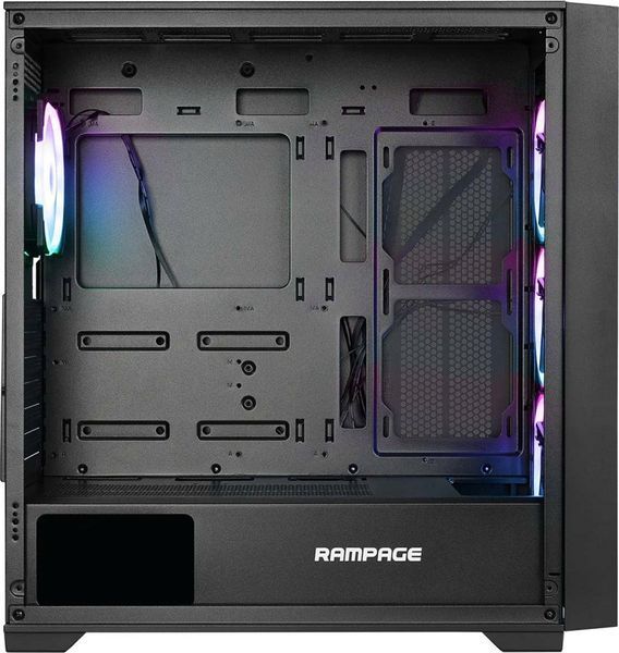 Корпус Rampage Prime Mesh ARGB Black 542106 фото