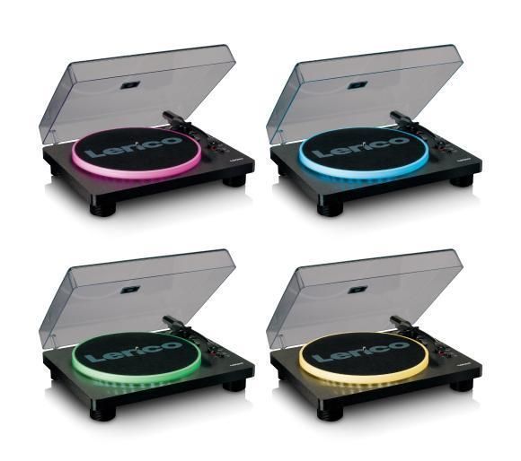 Проигрыватель виниловых дисков Lenco LS-50LED Black 360791 фото