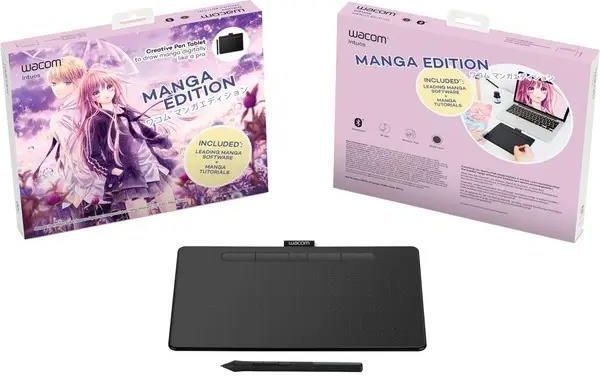 Графический планшет Wacom Intuos S Bluetooth Manga (CTL-4100WLK-M, CTL-4100WLK-M2) 484073 фото
