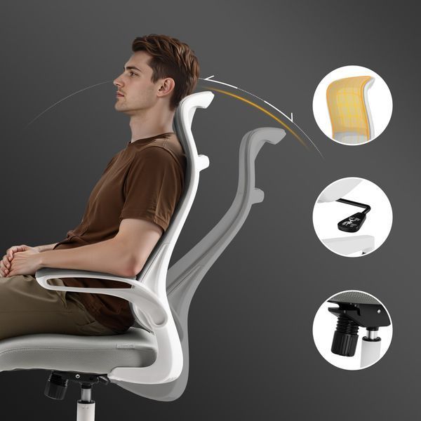 Офисное кресло для персонала Sense7 Revo Gray 621010 фото