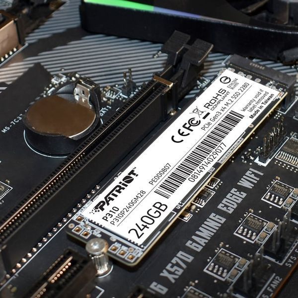SSD накопитель Patriot P310 240 GB (P310P240GM28) 506899ua фото
