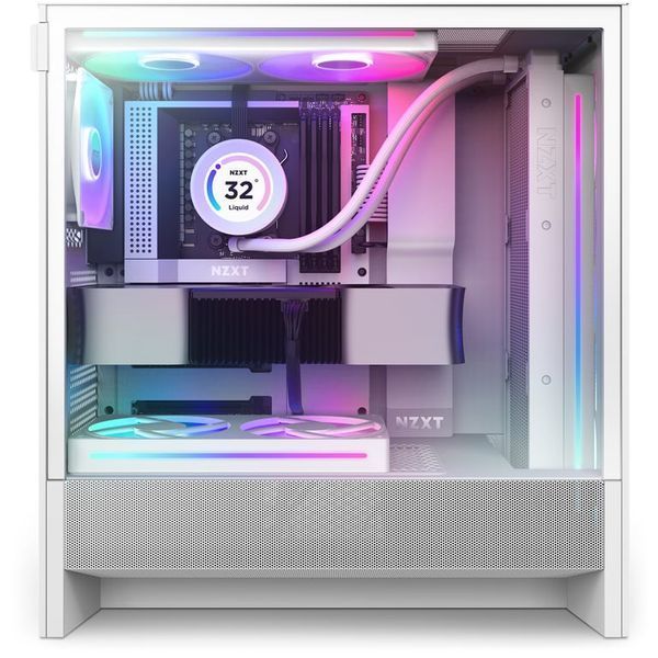 Корпус NZXT H5 Flow White (CC-H52FW-R1) 531853ua фото
