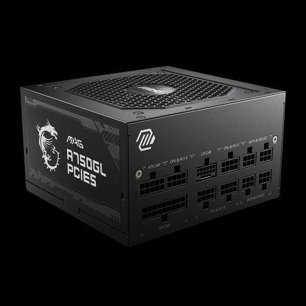 Блок питания MSI A750GL 750W (MAG A750GL PCIE5) 477027ua фото