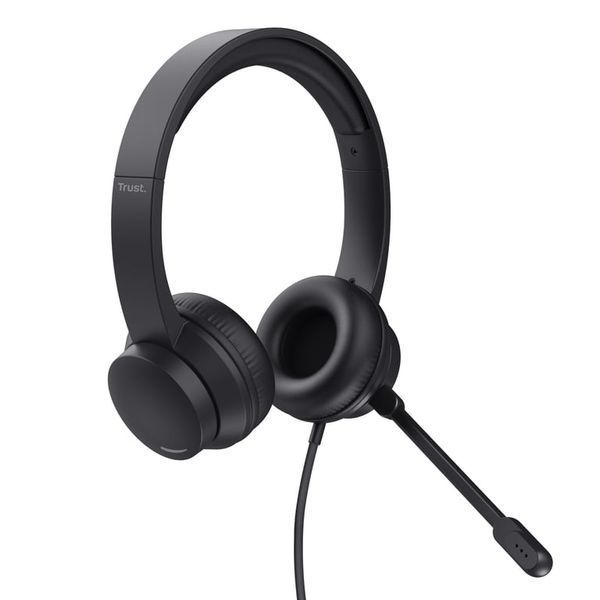 Спеціалізована гарнітура Trust Ayda mini-jack 3.5mm Black (25087) 527776ua фото