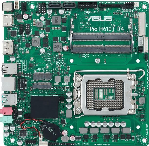 Материнская плата Asus Pro H610T D4-CSM 474034ua фото