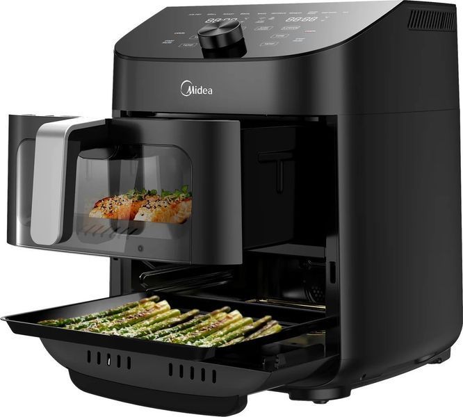 Мультипіч (аерофритюрниця) Midea MAD1100DADK 552340 фото