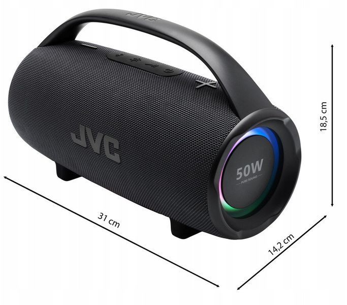Портативная колонка JVC XS-E524B Black 621281 фото