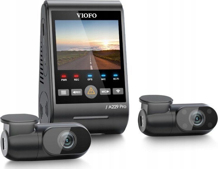 Автомобільний відеореєстратор Viofo A229 Pro 2CH-G GPS 618613 фото
