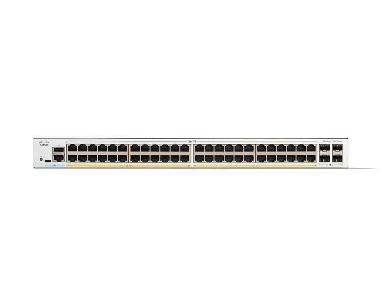 Комутатор керований рівня 3 Cisco Catalyst 1300 (C1300-48FP-4X) 518575ua фото