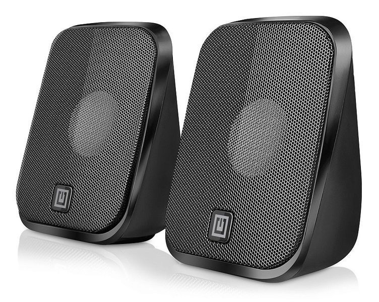 Акустические колонки Real-El S-25 USB Black (EL121100022) 622567ua фото