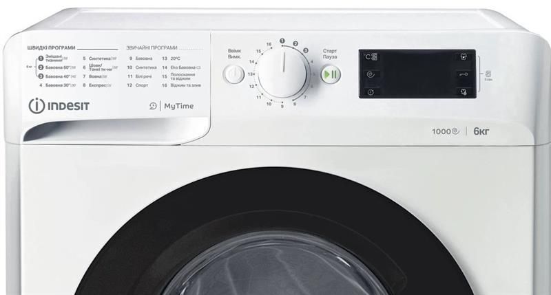 Пральна машина автоматична Indesit OMTWSE 61051 WK 580090ua фото