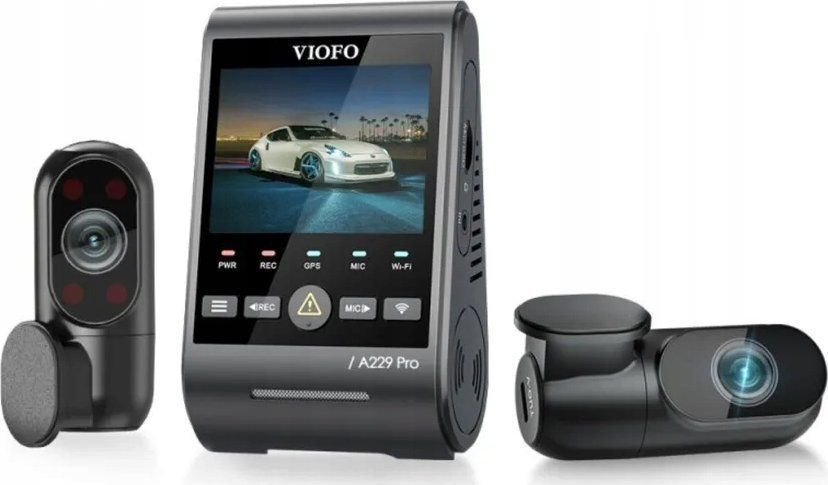Автомобільний відеореєстратор Viofo A229 Pro 2CH-G GPS 618613 фото