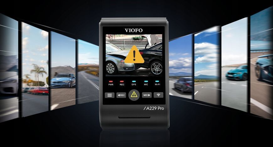 Автомобільний відеореєстратор Viofo A229 Pro 2CH-G GPS 618613 фото