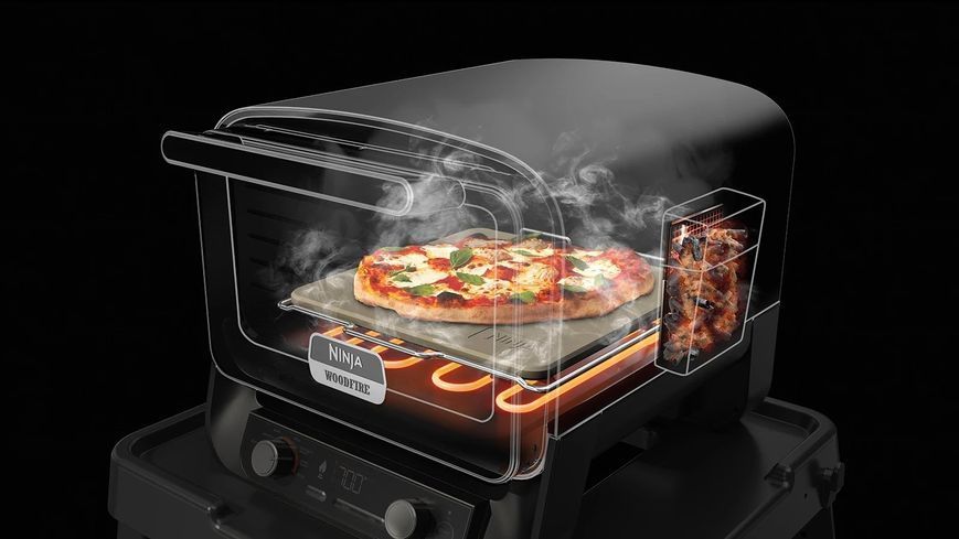 Духовка настільна Ninja Woodfire OO101EU 545540ua фото