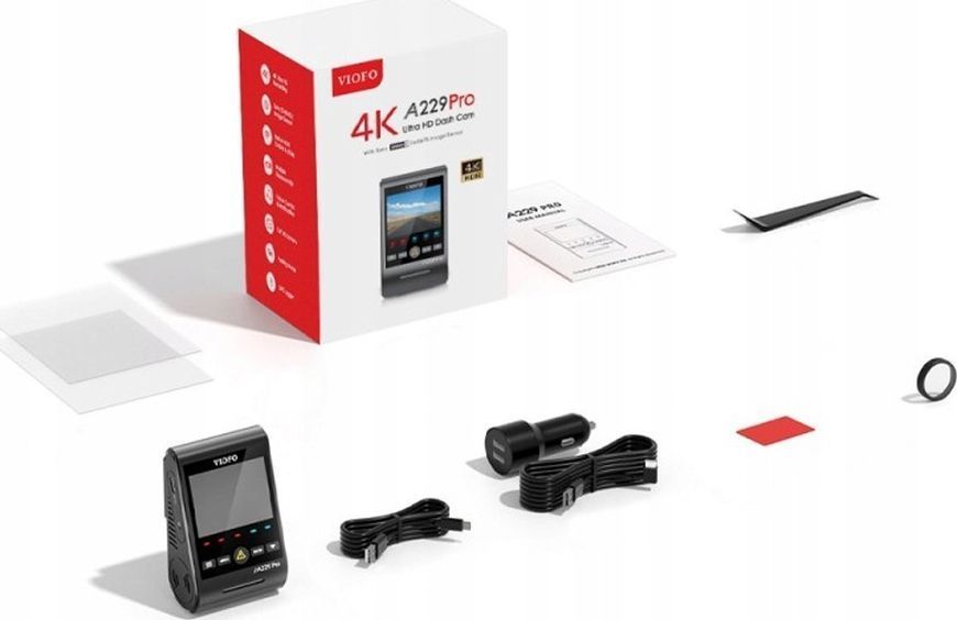 Автомобільний відеореєстратор Viofo A229 Pro 2CH-G GPS 618613 фото