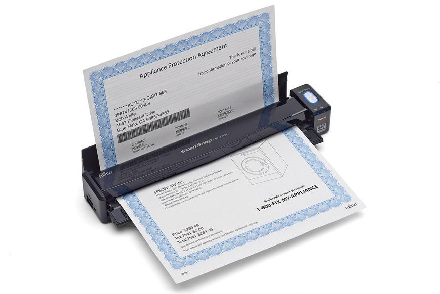 Протяжний сканер Fujitsu iX100 (PA03688-B001) 308900ua фото