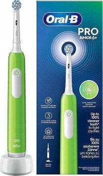 Електрична зубна щітка Oral-B Junior Pro Green 556778 фото