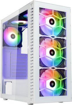 Корпус Kolink Observatory HF Glass ARGB White 542023 фото