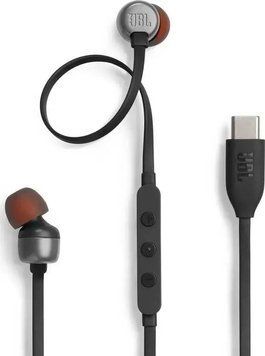 Навушники з мікрофоном JBL Tune 310C USB-C Black (JBLT310CBLK) 514191ua фото