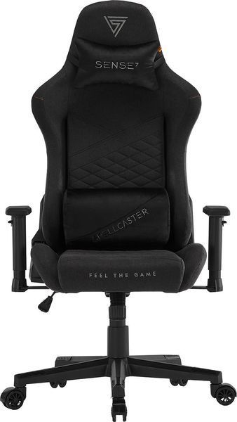 Комп'ютерне крісло для геймера Sense7 Spellcaster Senshi Edition Mesh Black 600105 фото