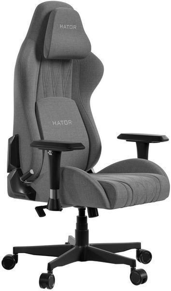Крісло для геймера Hator Darkside 3M Fabric Grey (HTC3016M) 615388ua фото