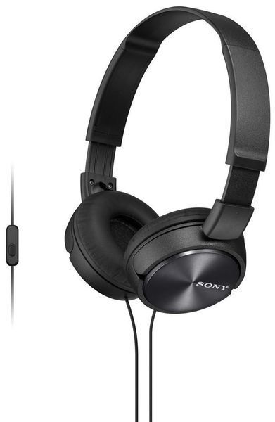 Навушники з мікрофоном Sony MDR-ZX310AP Black 476632 фото