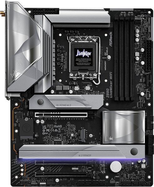 Материнська плата ASRock Z890 LiveMixer WiFi 542263ua фото