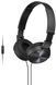 Навушники з мікрофоном Sony MDR-ZX310AP Black 476632 фото 2