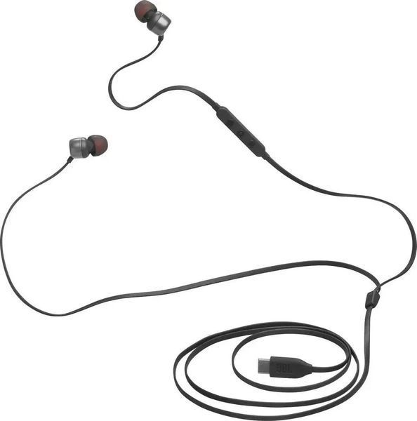 Наушники с микрофоном JBL Tune 310C USB-C Black (JBLT310CBLK) 514191ua фото