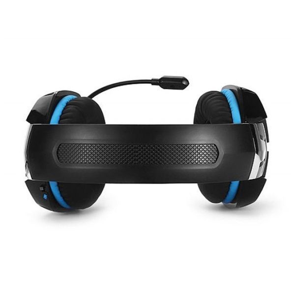 Навушники з мікрофоном Real-El GDX-7500 Black-Blue (EL124100015) 579478ua фото