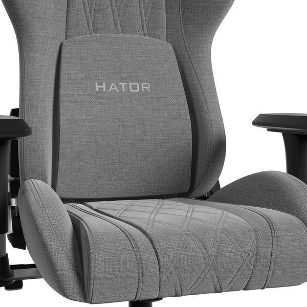 Крісло для геймера Hator Darkside 3M Fabric Grey (HTC3016M) 615388ua фото