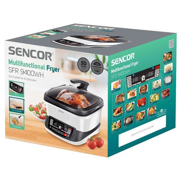 Мультипечь (аэрофритюрница) Sencor SFR 9400WH 572953 фото