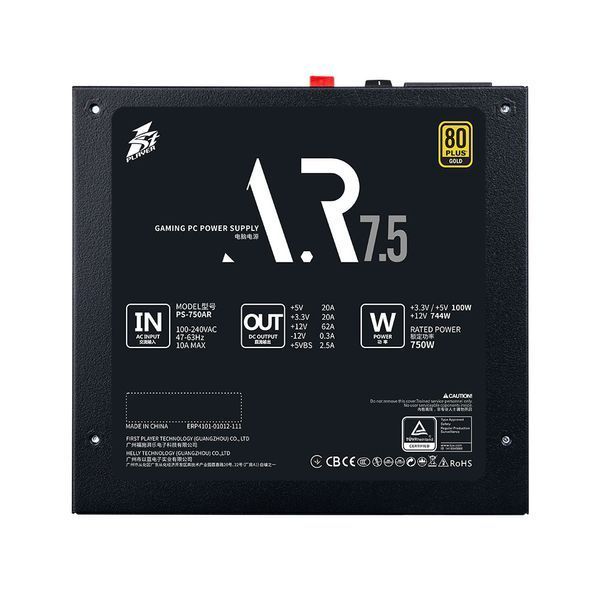 Блок живлення 1Stplayer PS-750AR (AR-GLD-750-BK) 577297ua фото
