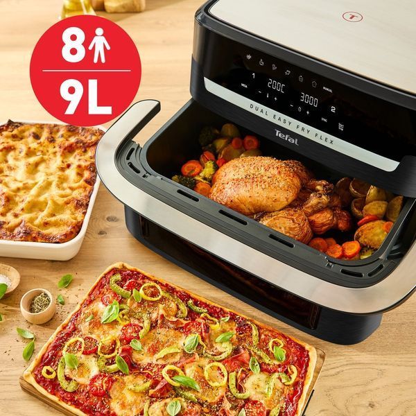 Мультипіч Tefal Dual Easy Fry Flex EY9228E0 623325ua фото