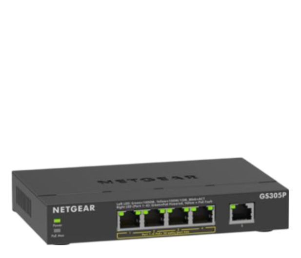 Коммутатор неуправляемый Netgear GS305P-300EUS 569846ua фото