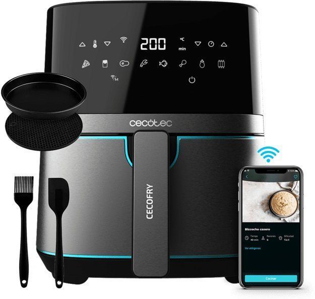 Мультипечь Cecotec Cecofry Full Inoxblack 5500 Connected Pack (CCTC-03319) 620540 фото