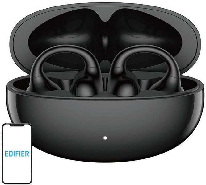 Навушники TWS Edifier LolliClip Black 620612 фото