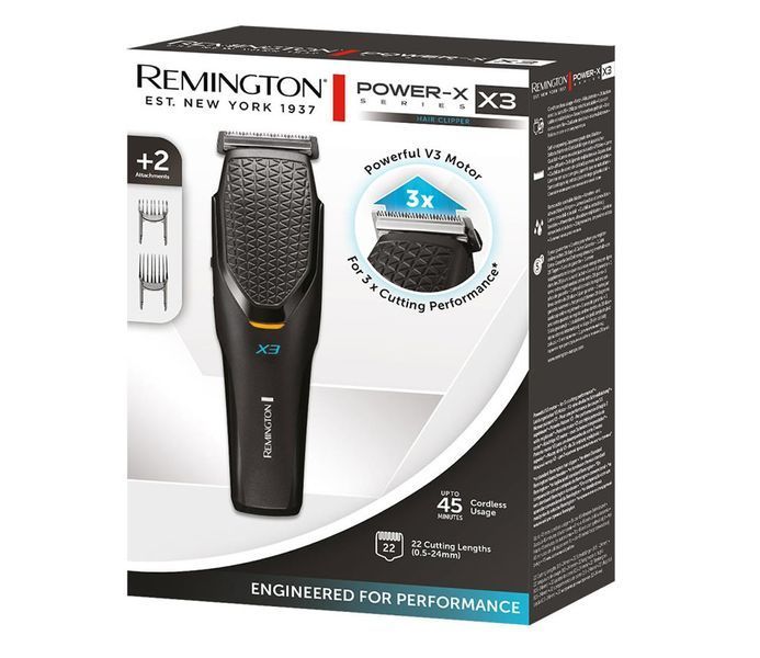 Машинка для стрижки Remington Power X3 Hair Clipper HC3000 363510ua фото