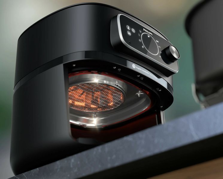Мультипечь (аэрофритюрница) Philips HD9876/90 512739 фото